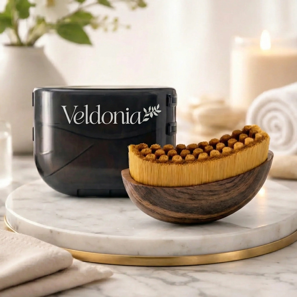 Veldonia | Четка за лимфен масаж на лице